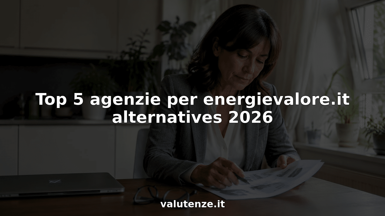 Un consulente sta analizzando documenti relativi all’energia durante una riunione.