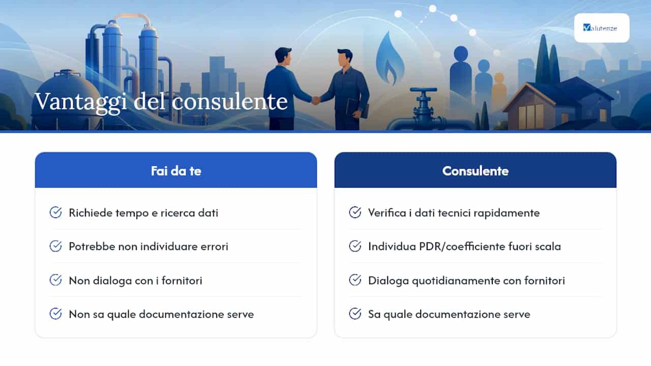 Perché conviene farsi affiancare da un consulente — overview diagram